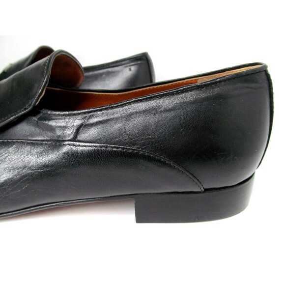 C A Anthony Italy Mens Black Leather Captoe Horsebit Loafers Size US 13 EUR 46 - Picture 15 of 16
